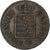 Estados alemanes, SAXE-MEININGEN, Eberhard II, Kreuzer, 1831, Cobre, MBC, KM:131