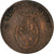 Dania, Frederik VI, Rigsbankskilling, 1818, Copenhagen, Miedź, VF(20-25)