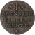 German States, HANNOVER, George III, Pfenning, 1820, Clausthal, Copper