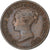 United Kingdom, Victoria, 1/2 Farthing, 1843, London, Copper, AU(50-53), KM:738