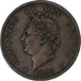 Wielka Brytania, George IV, Penny, 1826, London, Miedź, AU(50-53), KM:693