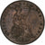 Wielka Brytania, George IV, 1/2 Penny, 1827, London, Miedź, AU(50-53), KM:692