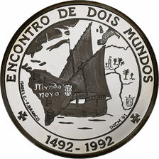 Portugal, 1000 Escudos, Ibero-American Series, 1991, Lisbonne, Argent, FDC