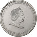 Cookeilanden, Elizabeth II, 50 Cents, 2010, Karlsfeld, Nickel plated steel