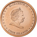 Cookinseln, Elizabeth II, 5 Cents, 2010, Karlsfeld, Copper Plated Steel, UNZ