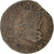 Frankreich, Louis XIII, Double Tournois, 1638, La Rochelle, Kupfer, S