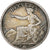 Suiza, 1/2 Franc, Helvetia seated, 1850, Paris, Plata, BC+, KM:8