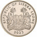 Sierra Leona, Dollar, Rhinocéros, 2023, Pobjoy Mint, Virenium, SC