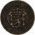 Luxemburg, William III, 5 Centimes, 1854, Brussels, Bronze, SS, KM:22