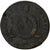 Francia, 2 Sols, 1793 / AN II, Strasbourg, Cobre, BC+, Gadoury:31