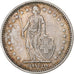 Switzerland, 2 Francs, Helvetia, 1906, Bern, Silver, AU(50-53), KM:21