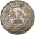 Zwitserland, 2 Francs, Helvetia, 1910, Bern, Zilver, ZF+, KM:21