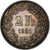 Zwitserland, 2 Francs, Helvetia, 1921, Bern, Zilver, PR, KM:21