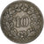 Suisse, 10 Rappen, Libertas, 1898, Bern, Cupro-nickel, TB, KM:27