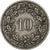 Suisse, 10 Rappen, Libertas, 1903, Bern, Cupro-nickel, TB, KM:27