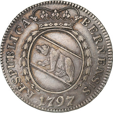 Cantons Suisses, BERN, 1/4 Thaler, 1797, Bern, Argent, TB+, KM:160