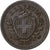 Suíça, Rappen, 1850, Paris, Bronze, VF(30-35), KM:3