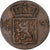 INDIAS ORIENTALES HOLANDESAS, William I, 1/4 Stuiver, 1826, Utrecht, Cobre, BC+