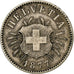 Zwitserland, 5 Rappen, 1877, Bern, Billon, ZF, KM:5