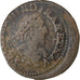 Francia, Louis XIII, Double Tournois, 1640, Feurs, Rame, MB, Gadoury:11