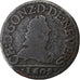 Francja, Charles de Gonzague, Double Tournois, 1609, Charleville, Miedź