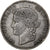 Suiza, 5 Francs, Helvetia, 1890, Bern, Plata, BC+, KM:34