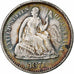 Verenigde Staten, Half Dime, Seated Liberty, 1871, Philadelphia, Zilver, PR