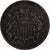 États-Unis, 2 Cents, Union Shield, 1867, Philadelphie, Bronze, TTB, KM:94