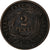 États-Unis, 2 Cents, Union Shield, 1867, Philadelphie, Bronze, TTB, KM:94
