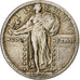 Verenigde Staten, Standing Liberty Quarter, 1920, Philadelphia, Zilver, FR+