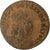 Francia, Louis XIV, Liard, 1657, Lusignan, Cobre, BC+, Gadoury:80