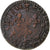 Francia, CHARLES II DE GONZAGUE, Double Tournois, 1642, Charleville, Cobre, BC+