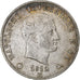 Italia, Napoleon I, 5 Lire, 1812, Milan, Plata, MBC, KM:10