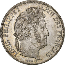 Francia, Louis-Philippe, 5 Francs, 1840, Paris, Argento, SPL-, Gadoury:678