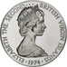 Îles Vierges britanniques, Elizabeth II, Dollar, 1974, Franklin Mint, BE