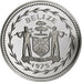 Belize, 10 Dollars, 1975, Franklin Mint, Proof, Srebro, MS(65-70), KM:45a