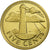 Barbados, 5 Cents, 1975, Franklin Mint, Proof, Brass, MS(65-70), KM:11