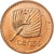 Fiji, Elizabeth II, 2 Cents, 1992, Winnipeg, Copper Plated Zinc, UNC-