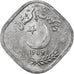 Pakistan, 5 Paisa, 1989, Lahore, Alluminio, SPL