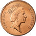 Bermuda, Elizabeth II, Cent, 1997, Llantrisant, Bronze, MS(63)