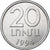 Armenia, 20 Luma, 1994, Warsaw, Aluminum, MS(63)