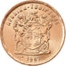 Zuid Afrika, 2 Cents, 1997, Pretoria, Bronze Plated Steel, UNC-