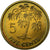 Seychelles, 5 Cents, 1995, Pobjoy Mint, Latón, SC