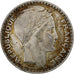 Francia, 20 Francs, Turin, 1938, Paris, Plata, MBC, Gadoury:852