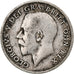 Grã-Bretanha, George V, 6 Pence, 1915, London, Prata, VF(20-25), KM:815