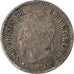 Francia, Napoleon III, 20 Centimes, 1867, Strasbourg, Plata, BC+