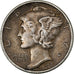 Estados Unidos da América, Mercury Dime, 1942, Philadelphia, Prata, VF(30-35)