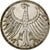 Duitsland, 5 Mark, 1960, Karlsruhe, Zilver, FR+