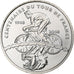 Francia, 1/4 Euro, Semeuse, Tour de France, 100e édition, 2003, Pessac, Plata