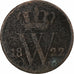 Niederlande, William I, Cent, 1822, Utrecht, Kupfer, SGE+